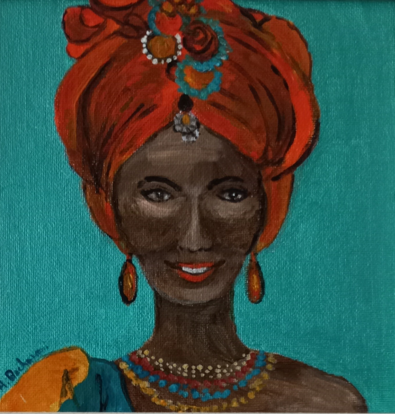 Ragazza nigeriana