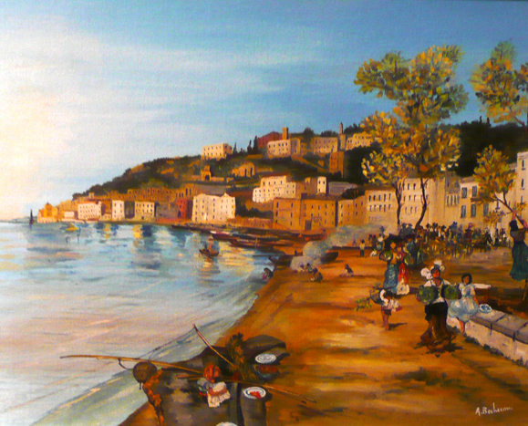 La spiaggia di Mergellina