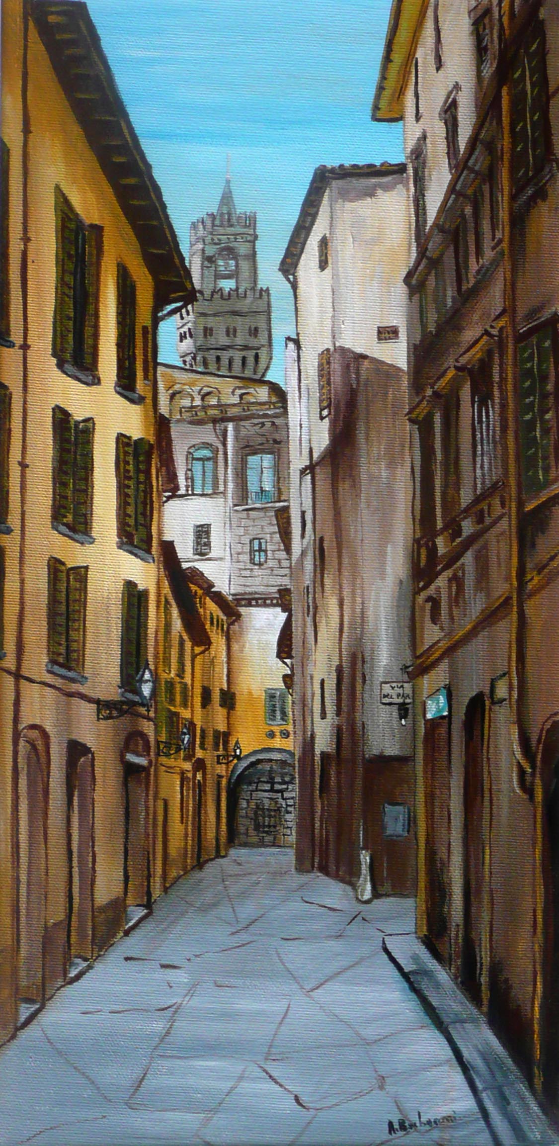 Via Vinegia angolo Via Parlagio (FI)