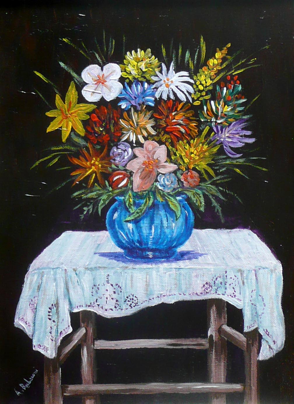 Natura morta con fiori