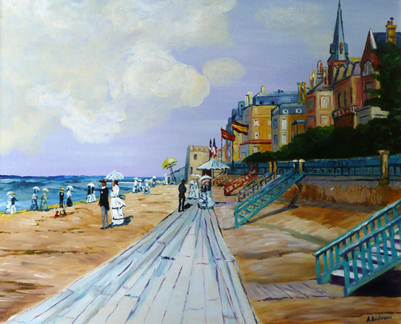 La spiaggia di Trouville